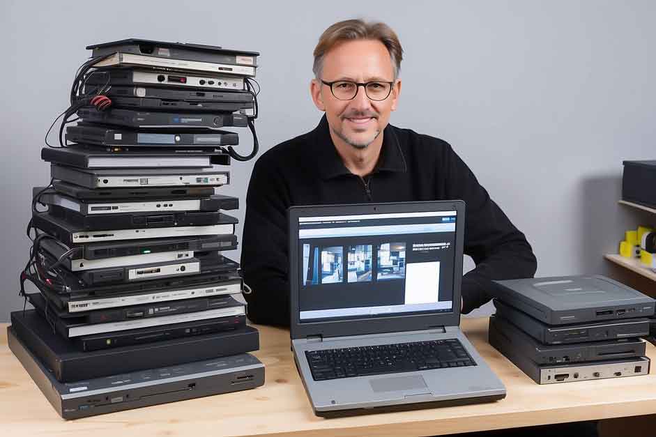 ¿Es posible editar los archivos de video digitalizados de las cintas antiguas?