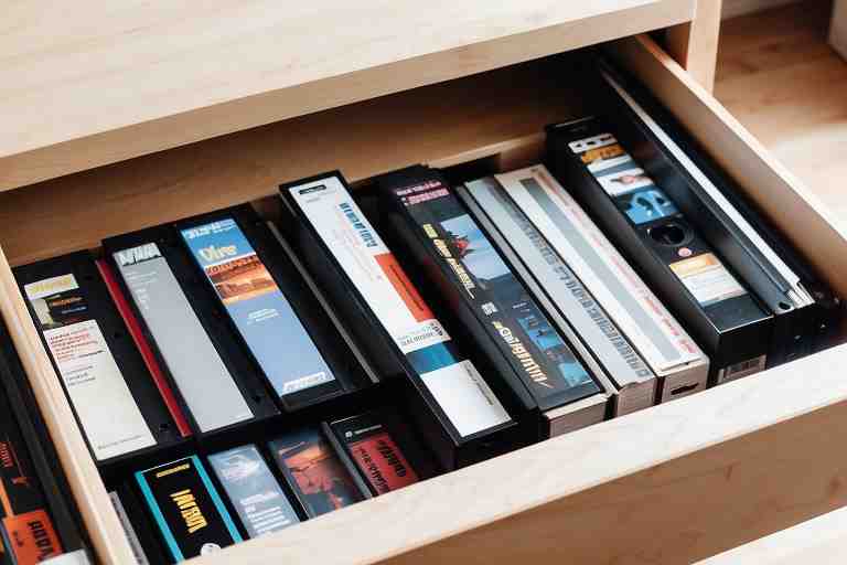 ¿Cómo guardar y organizar cintas de VHS digitalizadas?