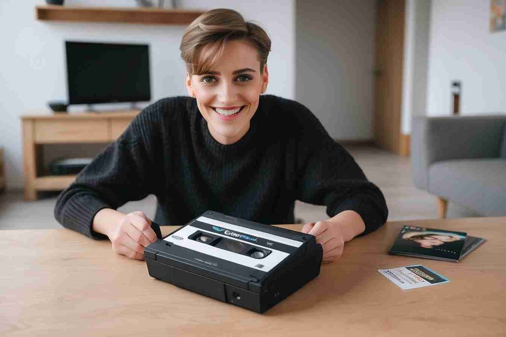 Cómo convertir una cinta VHS-C a digital utilizando el Sony CCD-TRV88