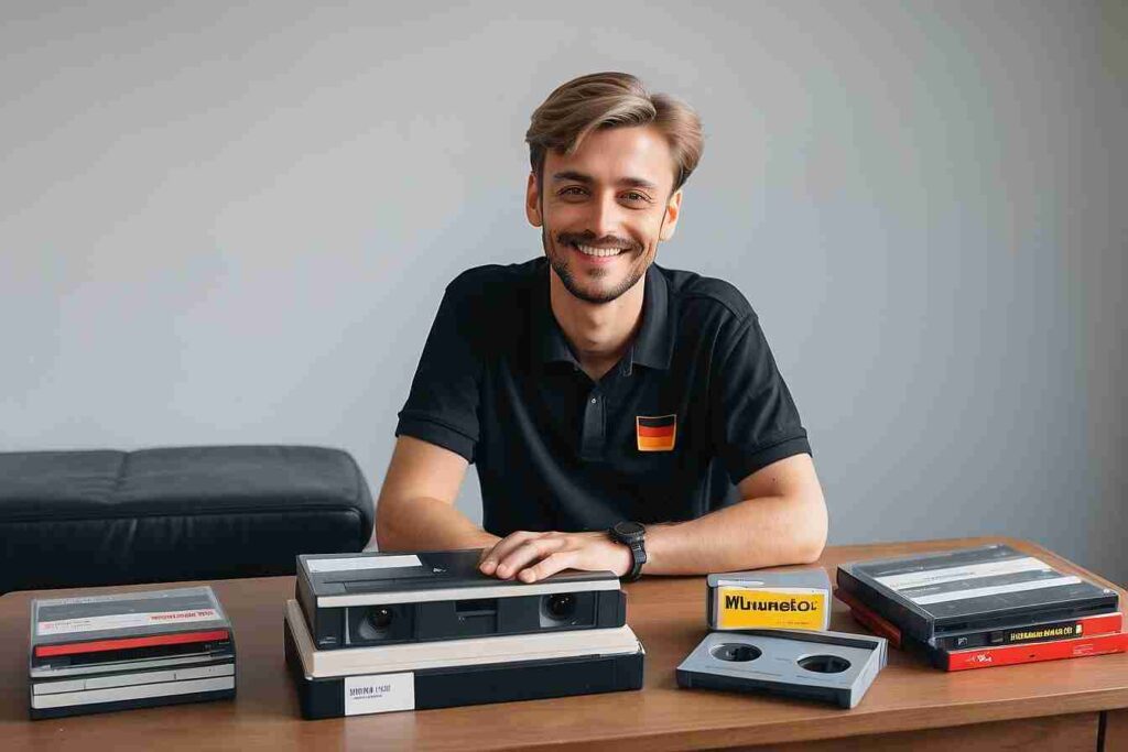 Cómo convertir una cinta VHS-C a digital utilizando el Sony CCD-TRV88