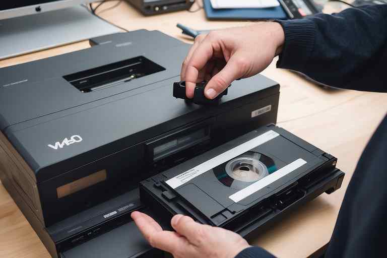 ¿Cómo transferir una cinta VHS a un archivo digital?