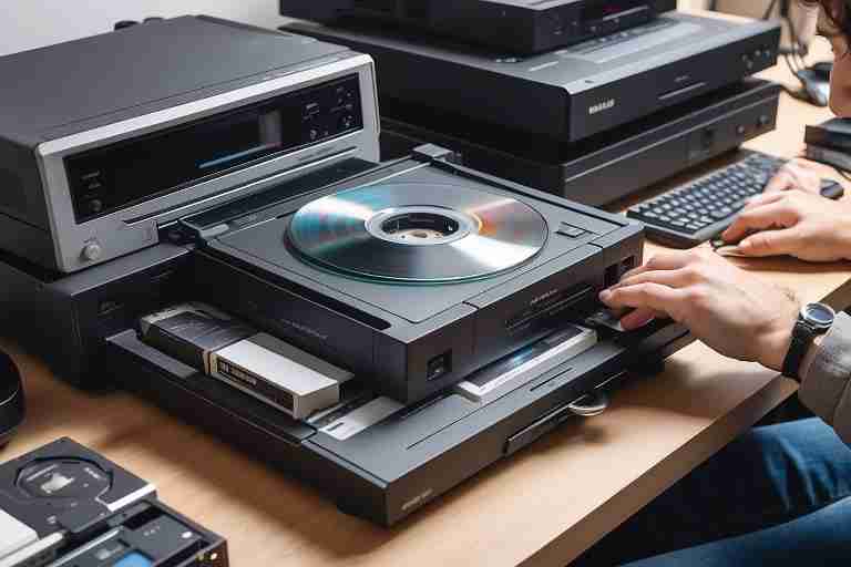 ¿Cómo digitalizar VHS a través de un grabador Blu-ray?