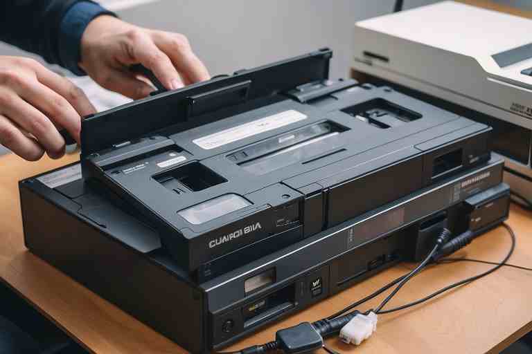 ¿Cómo transferir VHS a digital sin cables?